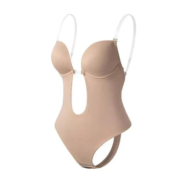 BareFit Bodyshaper Invisible Femmes Sans Dos - Set de 2 Forme de Corps à Décolleté en V Profond