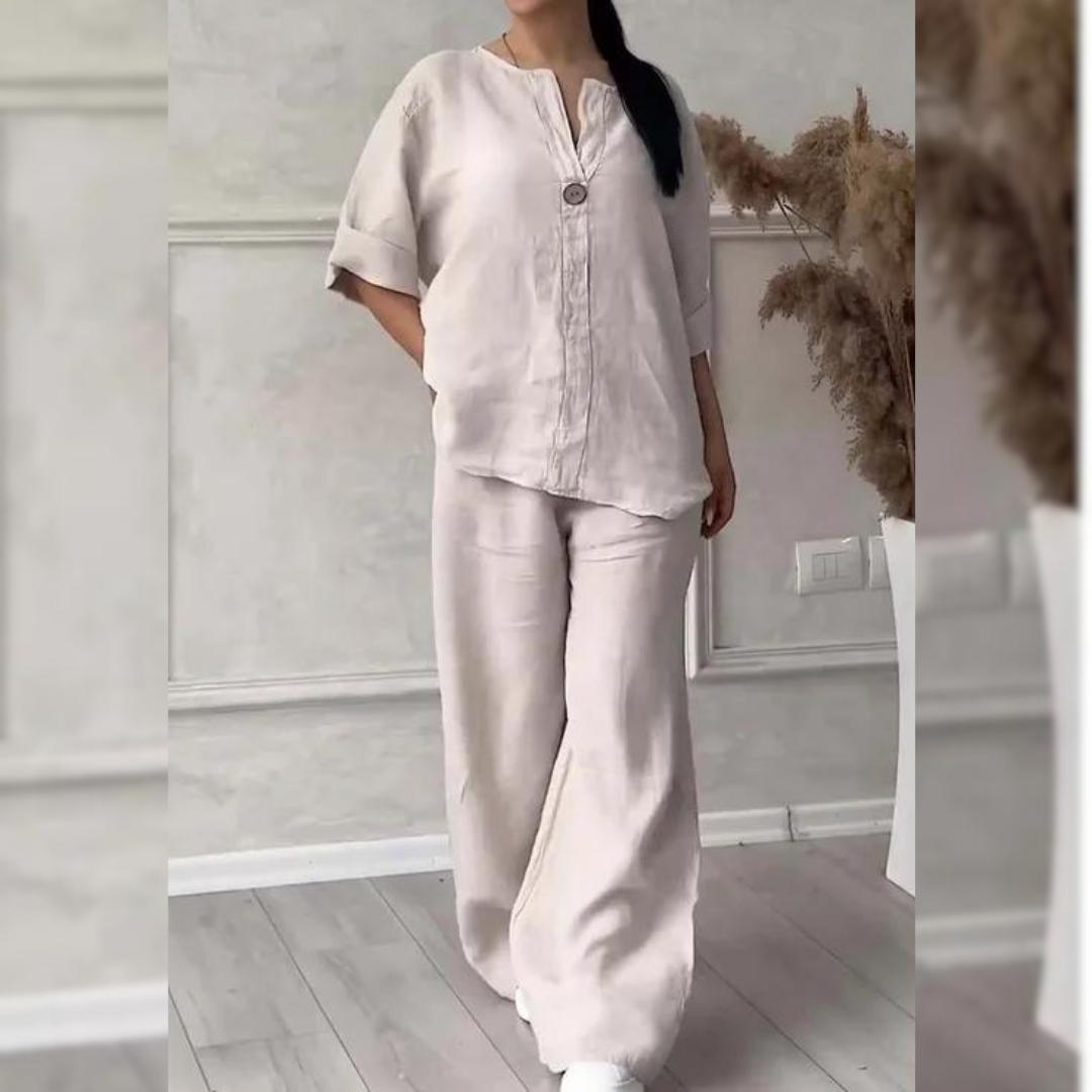 Camille™ - Tenue d'été confortable en lin