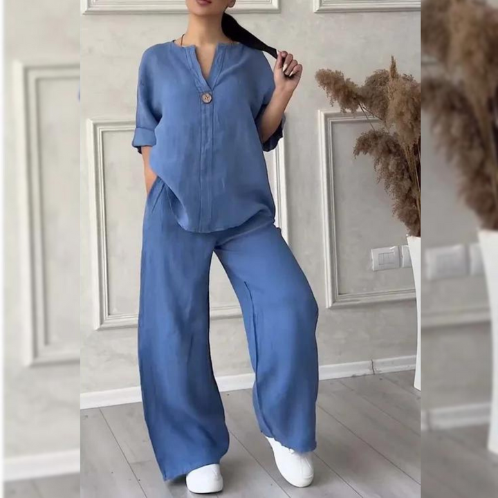 Camille™ - Tenue d'été confortable en lin