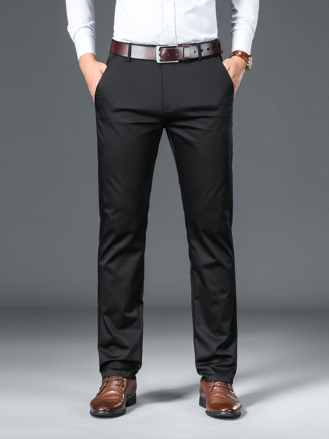 Lennox - Élégant et Moderne Pantalon Slim Fit pour un Look Affûté