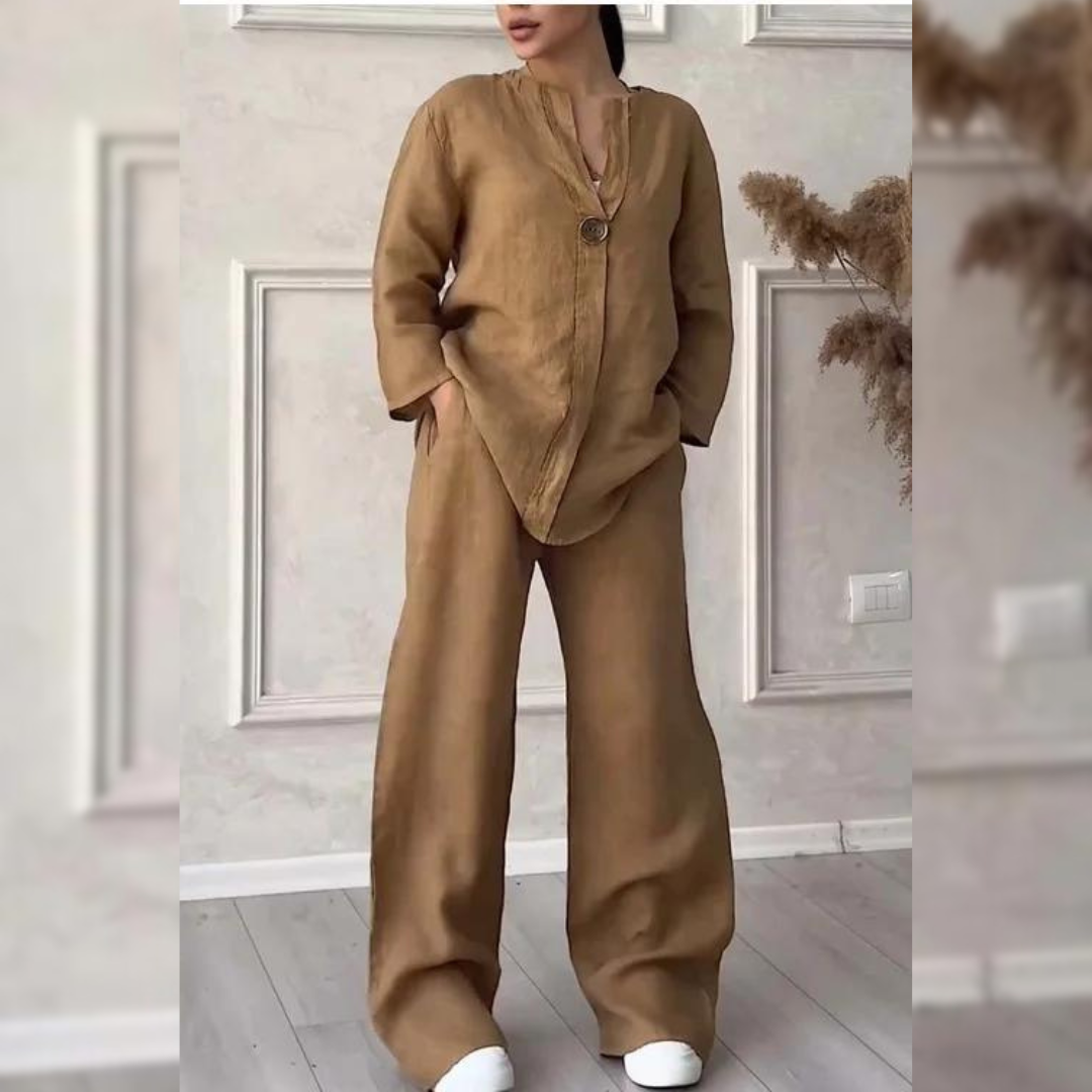 Camille™ - Tenue d'été confortable en lin