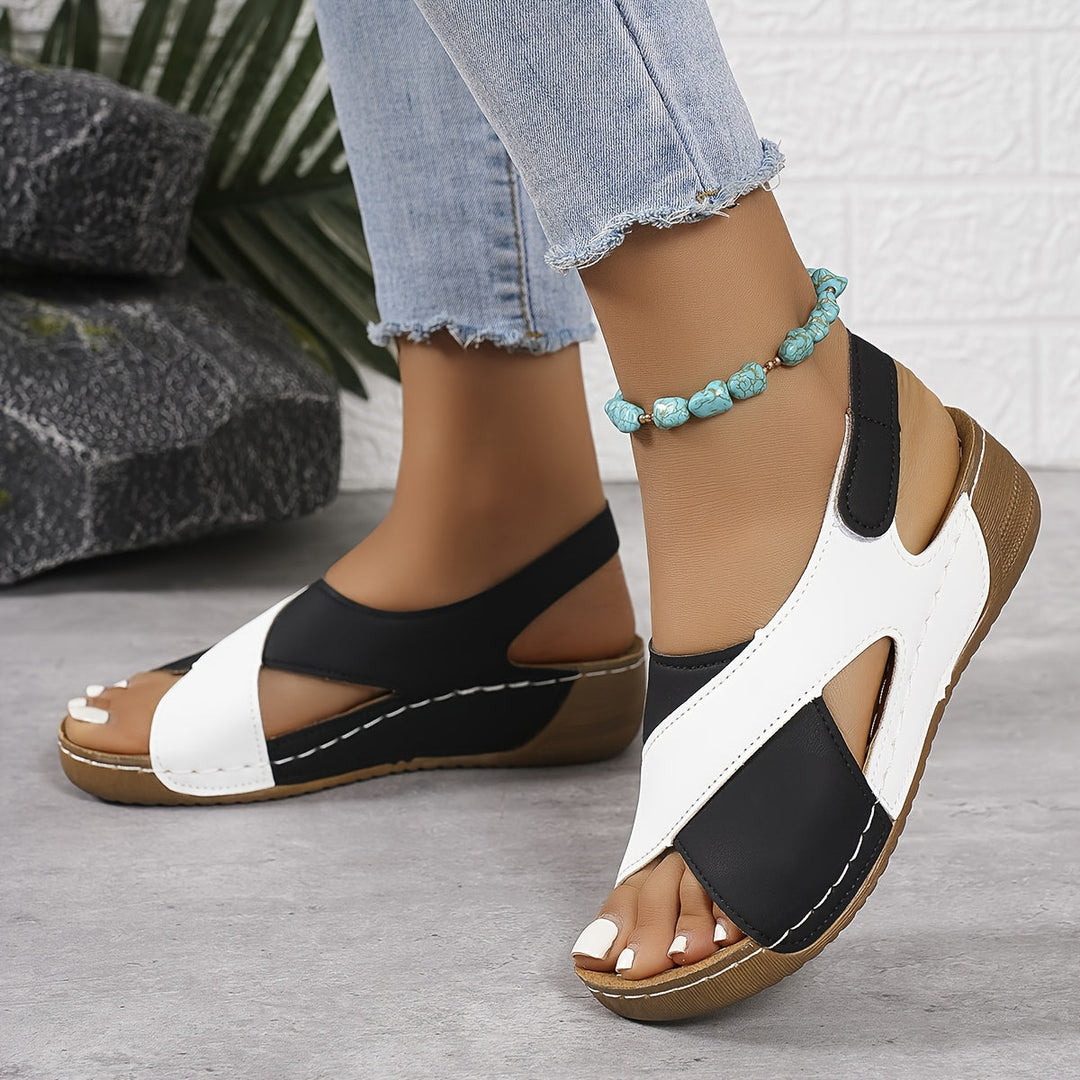 Sandales confort pour femmes Sahara avec lanières croisées - Élégantes et Confortables