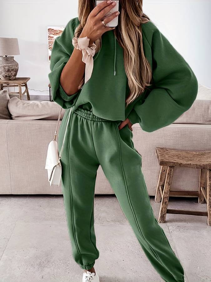 Karina - Ensemble stylé de sweat à capuche surdimensionné et de pantalon de jogging pour femmes