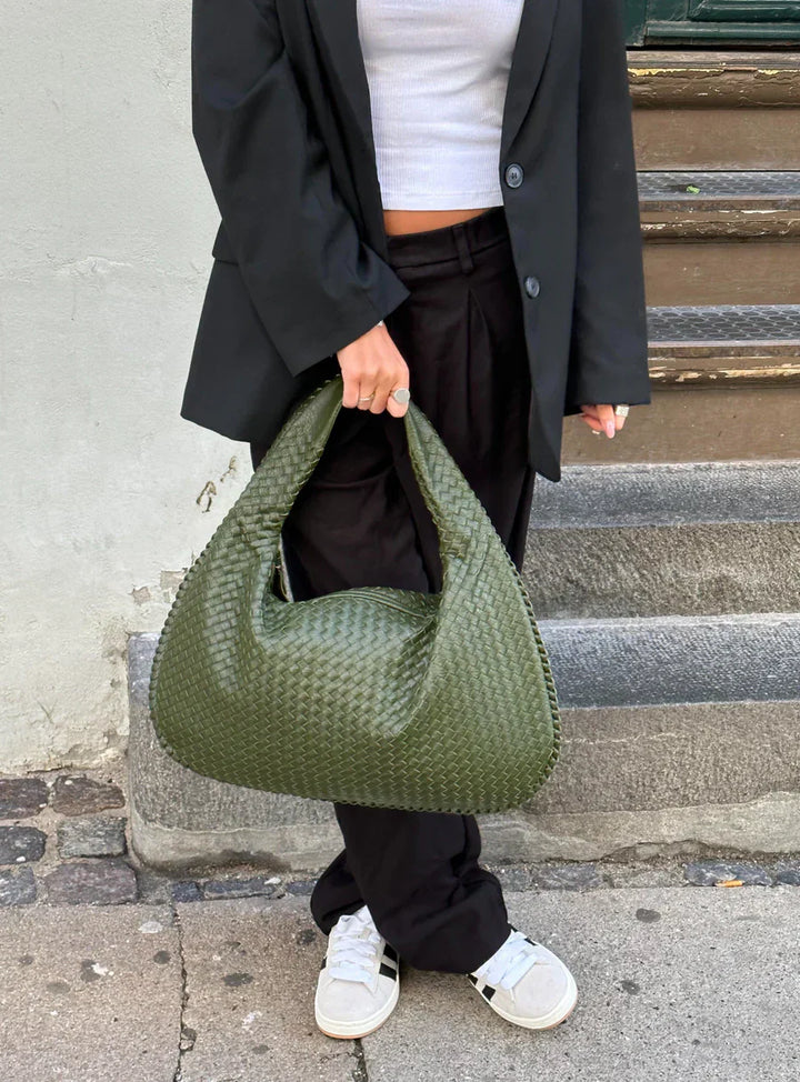 Sac hobo pour femmes tissé et élégant Mischa