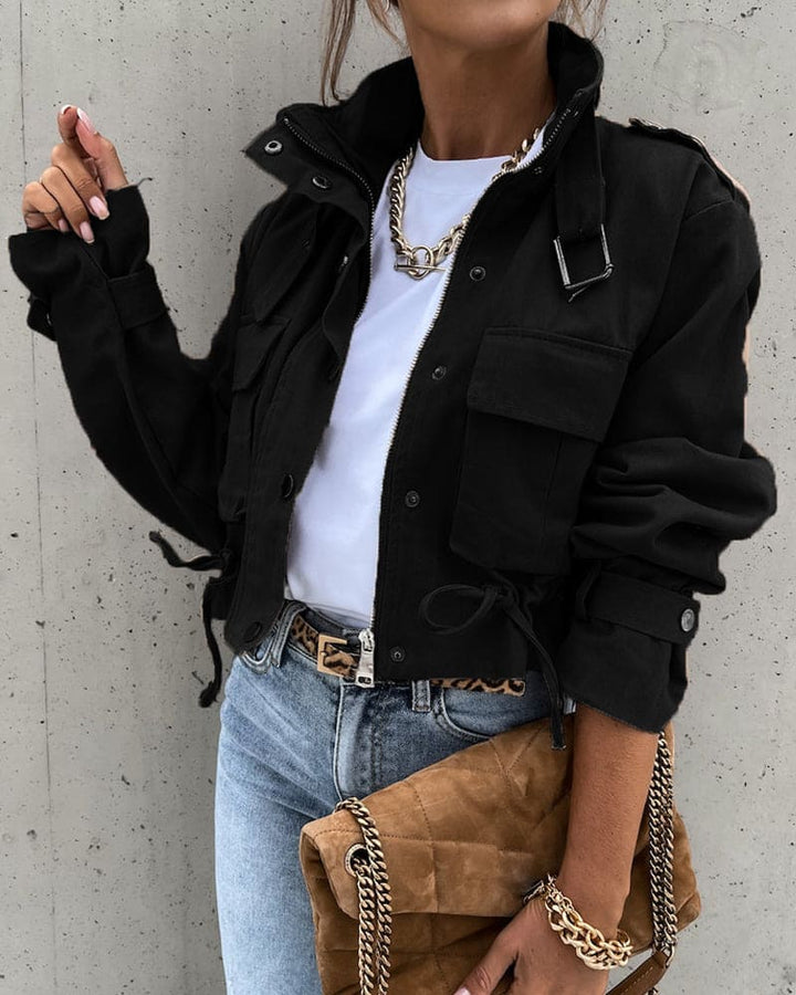 Tessa - Veste en denim élégante pour femmes