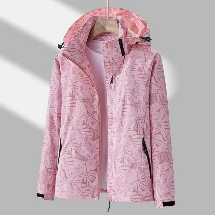 Lily - Élégant coupe-vent de printemps à capuche pour femmes
