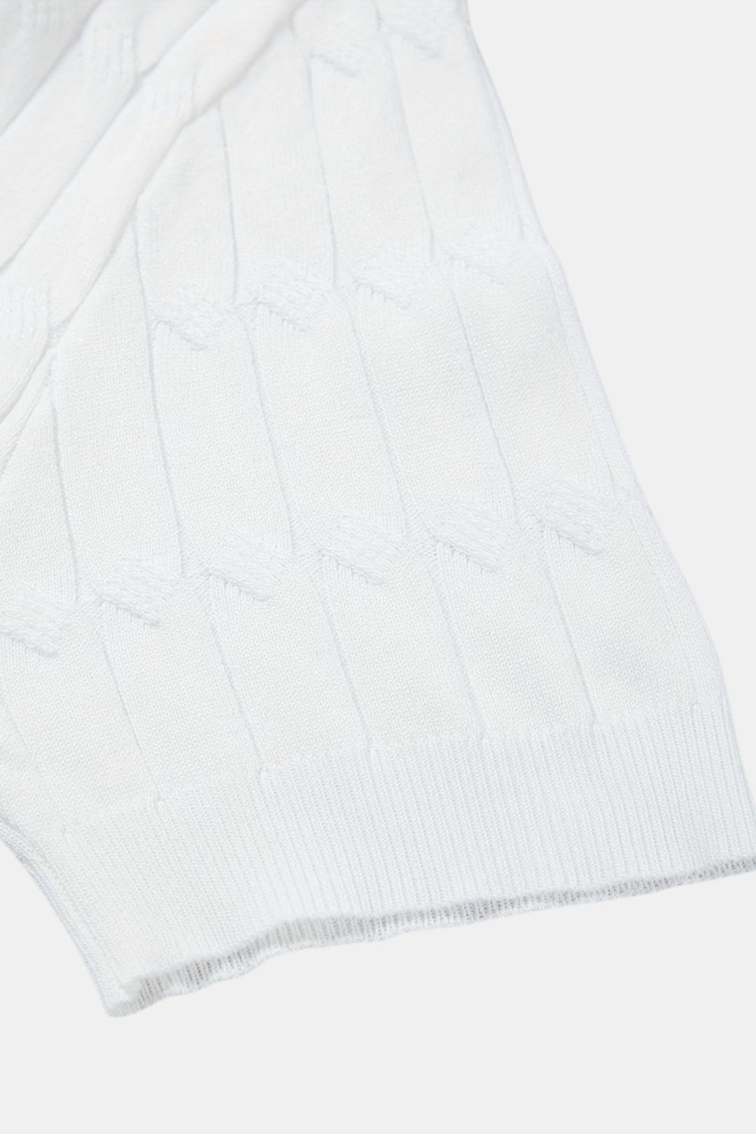 Chemise polo élégante pour homme en blanc - Style intemporel et confort