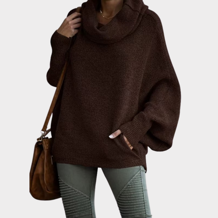 Sienna™ - Pull en maille à manches chauve-souris pour un confort élégant