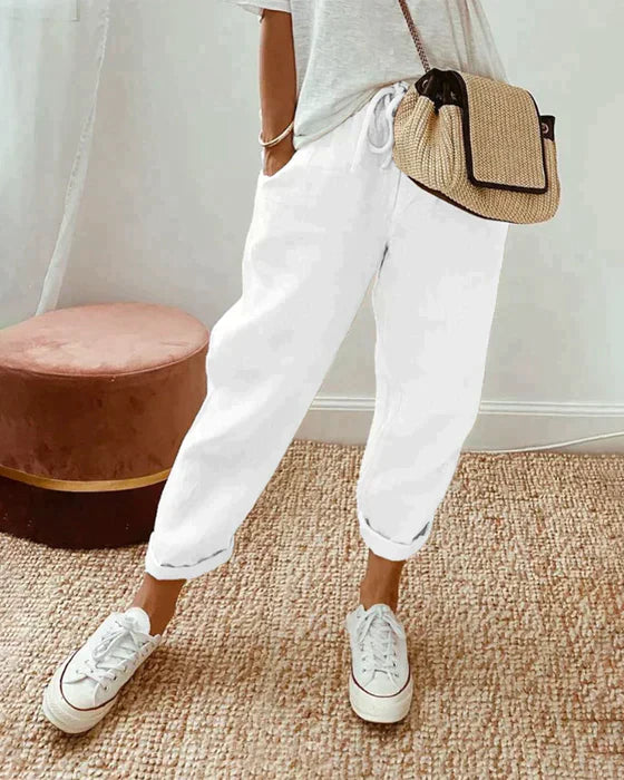Pantalon boho estival de PIEN - parfait pour un look libre et insouciant !