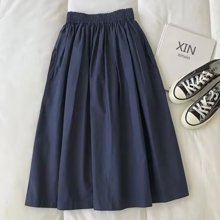 Selvine - Jupe large élégante et stylée avec waist de haute qualité pour un look luxueux.