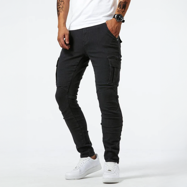 Pierre™ - Pantalon cargo en tissu stretch