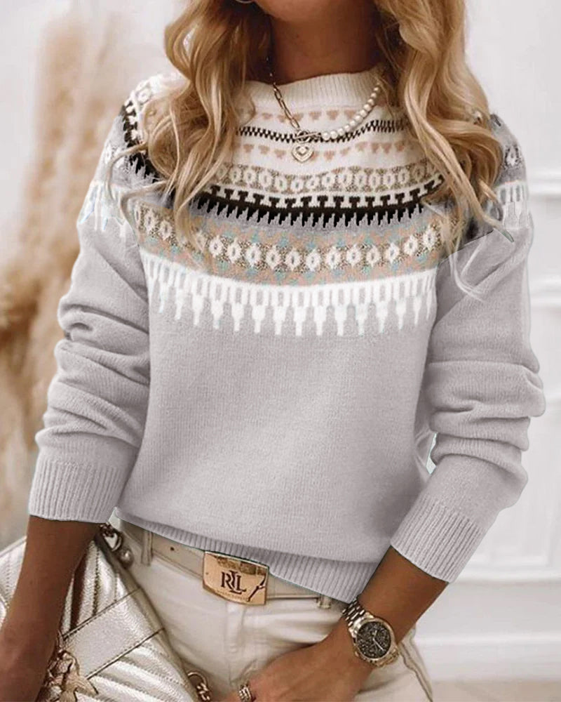 Diana - Pull élégant en maille boho pour un look tendance