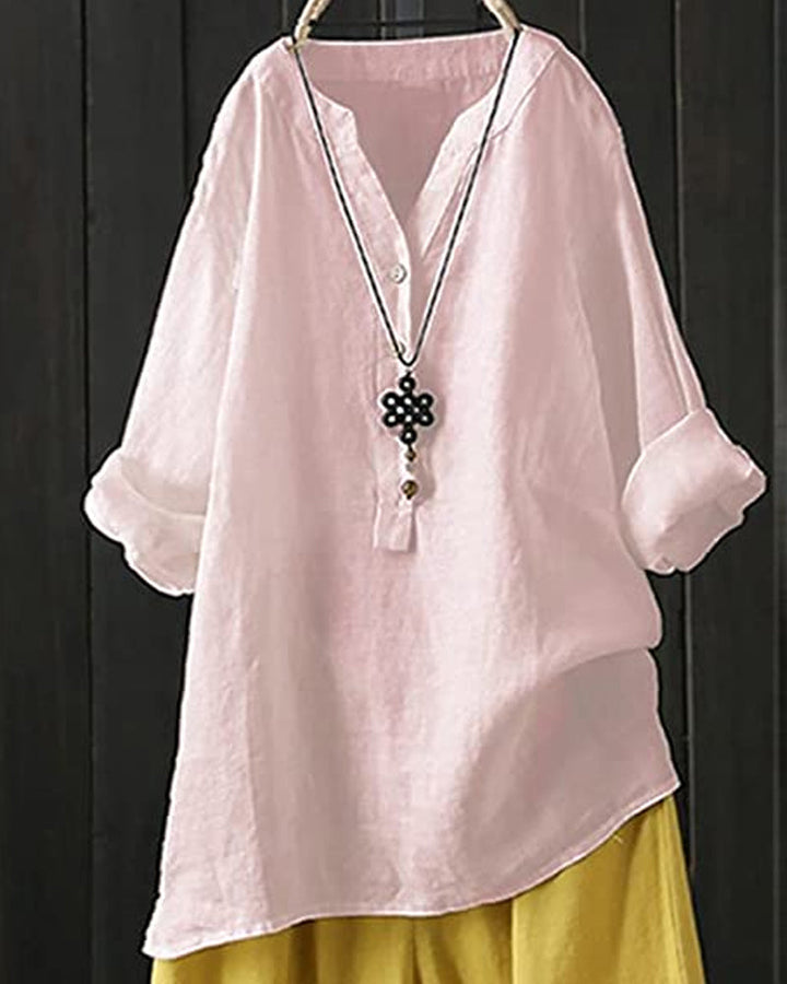 Blouse Gabi à manches longues élégante pour un look stylé