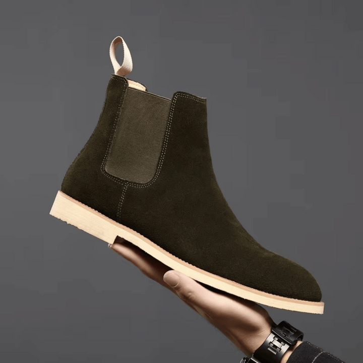 Bottes Chelsea en suede Jaco™ pour hommes, au style élégant