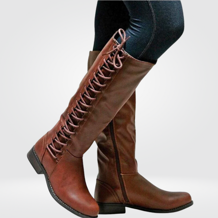 Charlotte | Bottes Classiques Élégantes Mi-Mollet pour un Look Intemporel