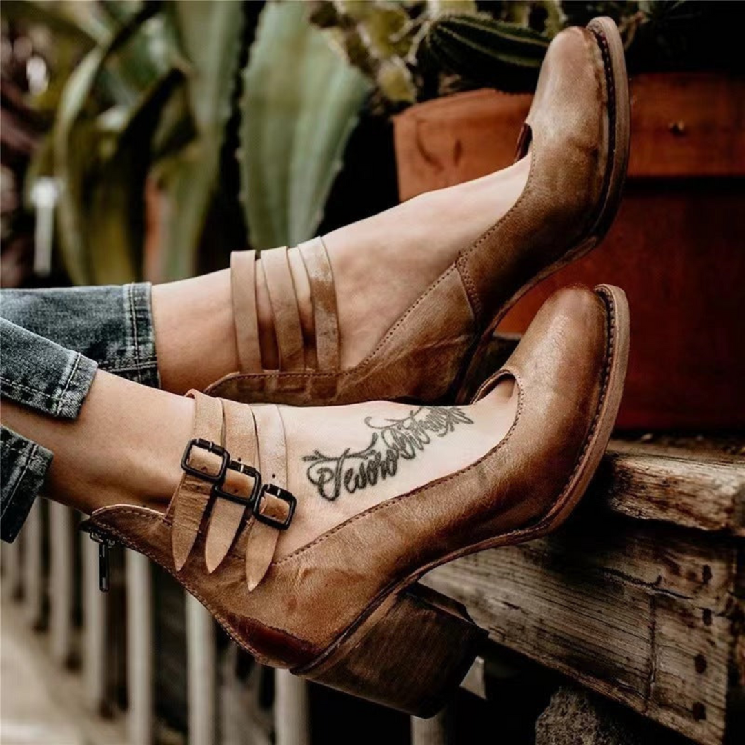 Misa Élégante Bottines en Cuir pour un Look Stylé