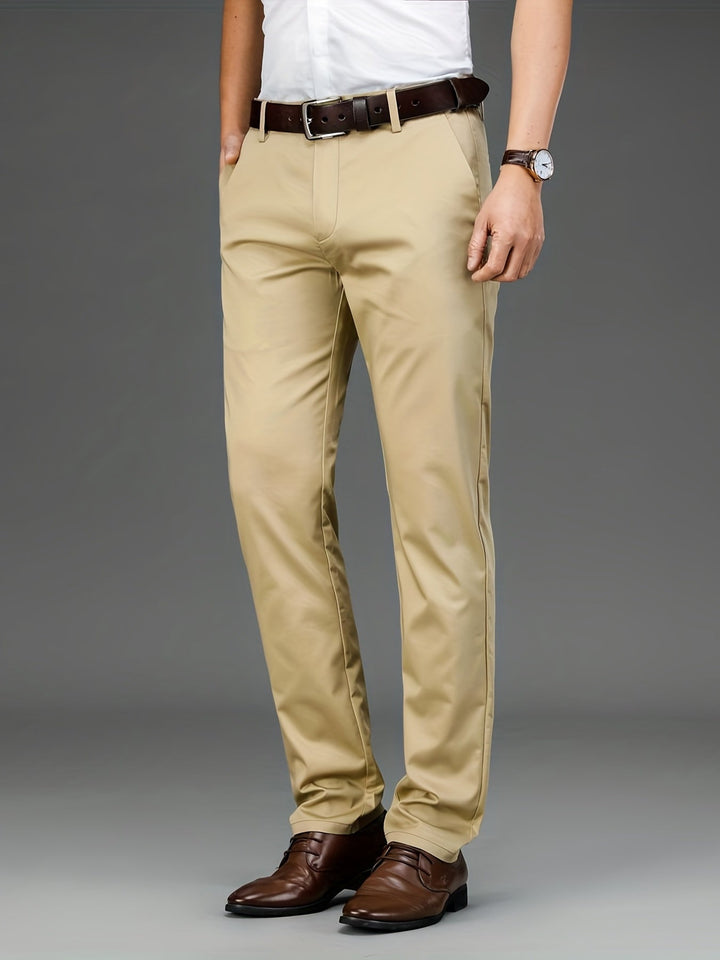 Victor - Pantalon Stretch Ajusté Intemporel pour Confort et Style
