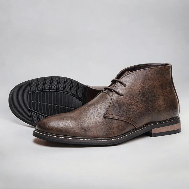 Eduard™ Luxe Bottines Classiques Désert pour Hommes - Confort et Style Réunis