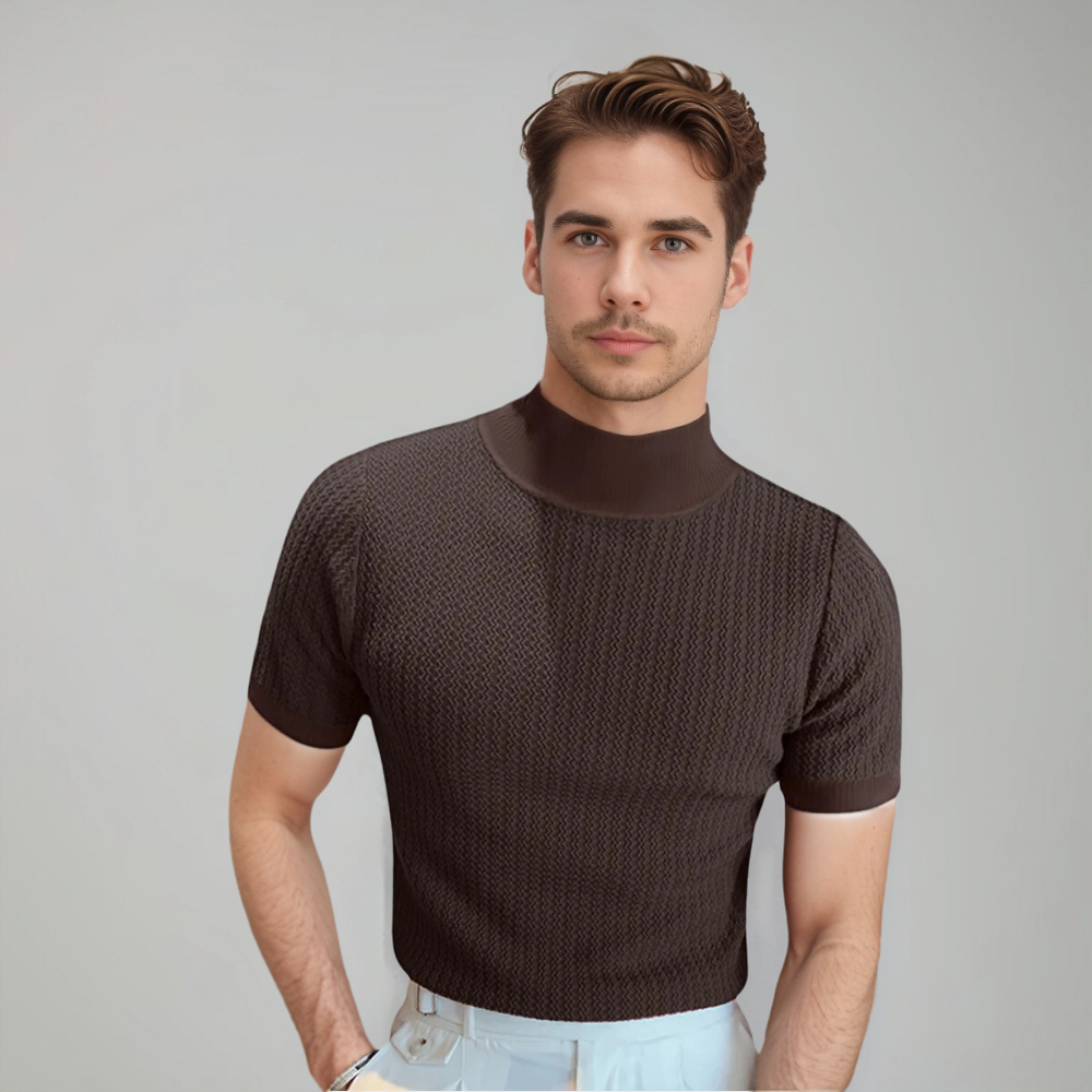 Paolo | Chemise à manches courtes élégante et tendance pour un look stylé