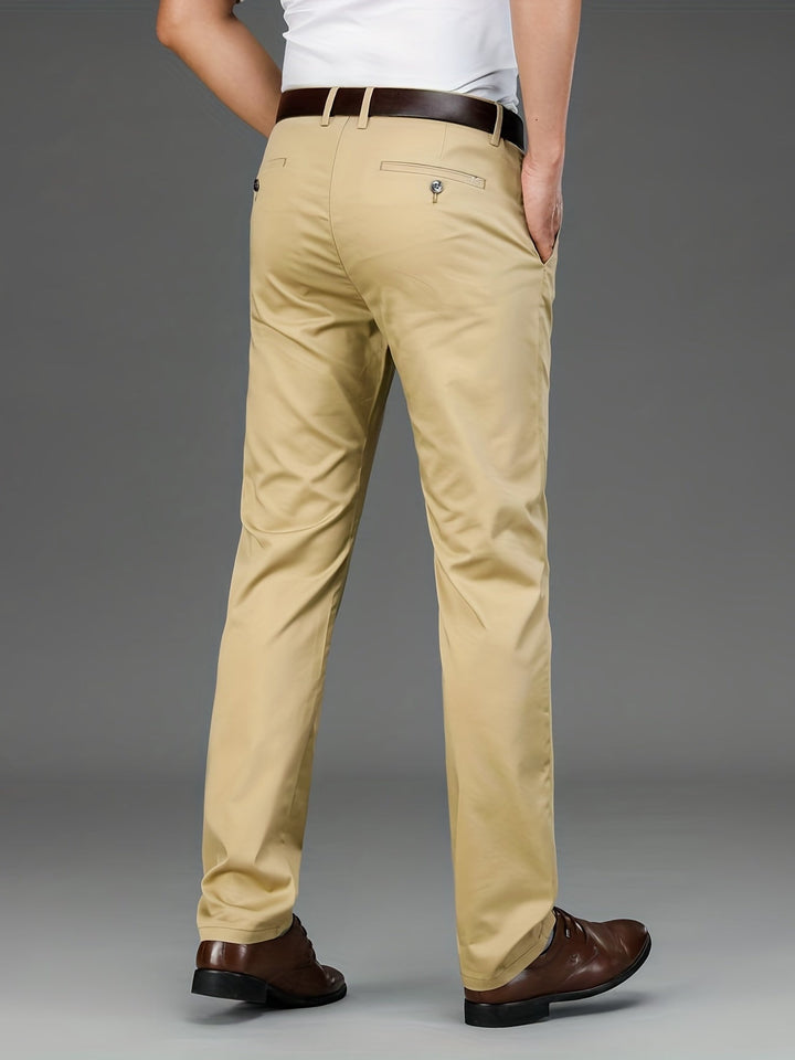 Victor - Pantalon Stretch Ajusté Intemporel pour Confort et Style