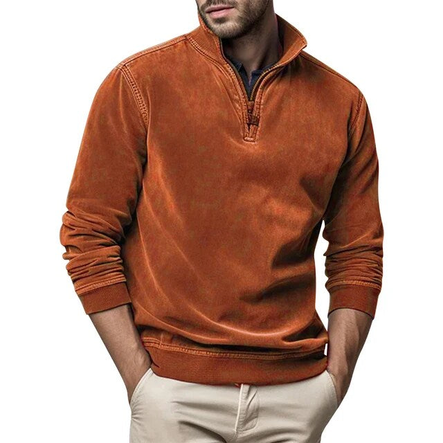 Koen™ Pull-over en Fleece pour Hommes - Un Pull Confortable et Stylé