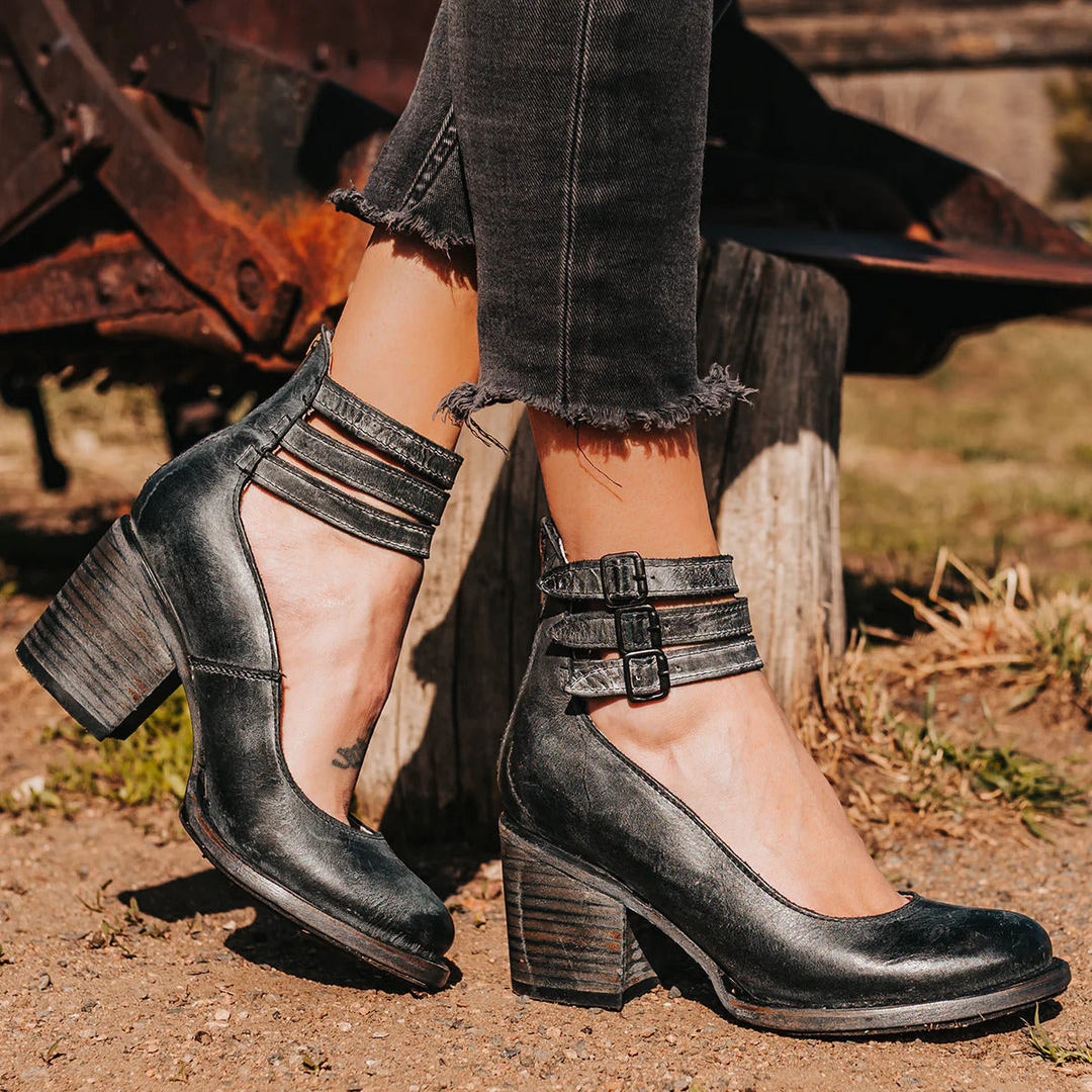 Misa Élégante Bottines en Cuir pour un Look Stylé
