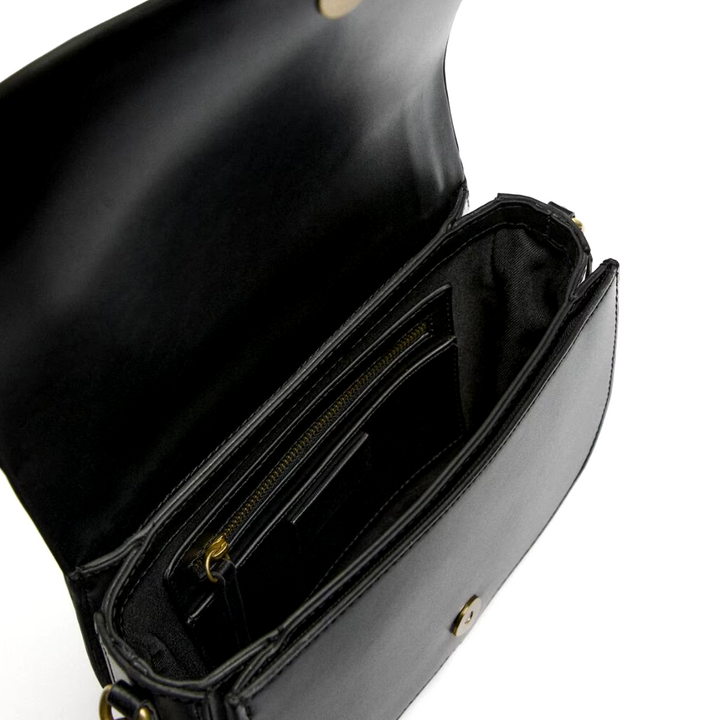 Lunta - Élégant sac à main noir pour dames pour le style et la praticité