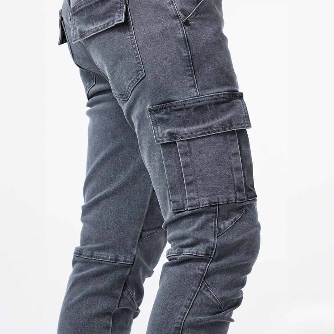 Pierre™ - Pantalon cargo en tissu stretch