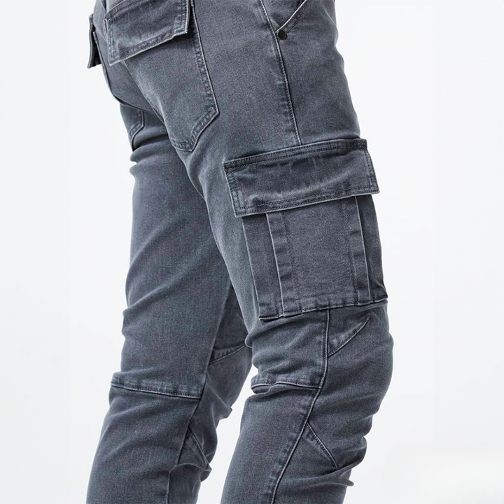 Pierre™ - Pantalon cargo en tissu stretch