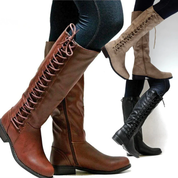 Charlotte | Bottes Classiques Élégantes Mi-Mollet pour un Look Intemporel