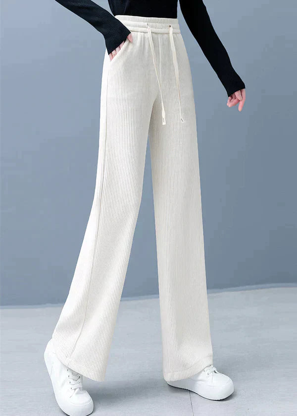 Pantalon à perles à la mode avec un cordon de serrage pratique