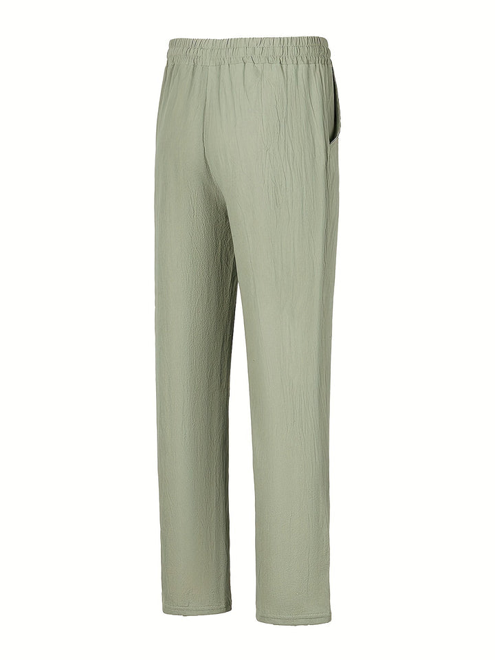 Mateo - Pantalon en lin pour homme Respirant pour un confort et un style ultimes.