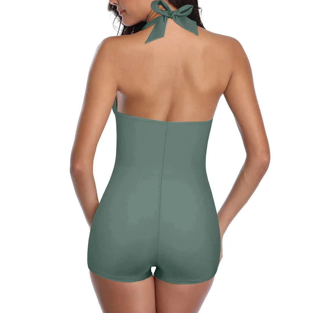 Merveille d'été confortable : Maillot de bain dos nu pour femmes