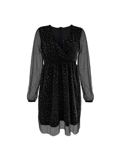 Belinda | Robe mini élégante avec des manches bouffantes pour un look remarquable
