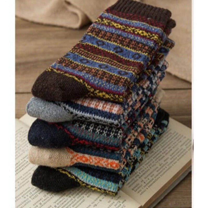 Chaussettes d'hiver anti-transpiration luxueuses pour unisexe, pour confort et chaleur.