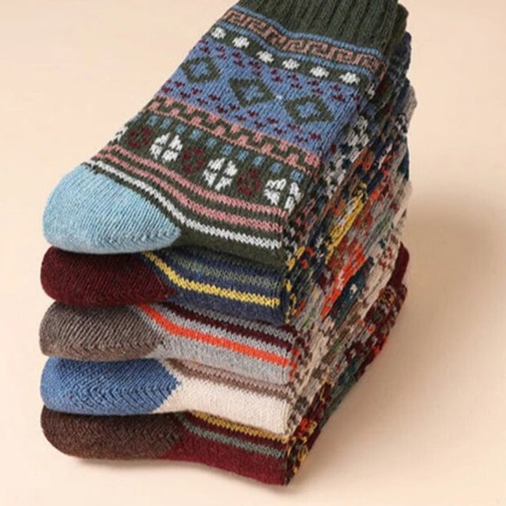 Chaussettes d'hiver anti-transpiration luxueuses pour unisexe, pour confort et chaleur.