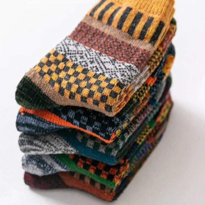 Chaussettes d'hiver anti-transpiration luxueuses pour unisexe, pour confort et chaleur.