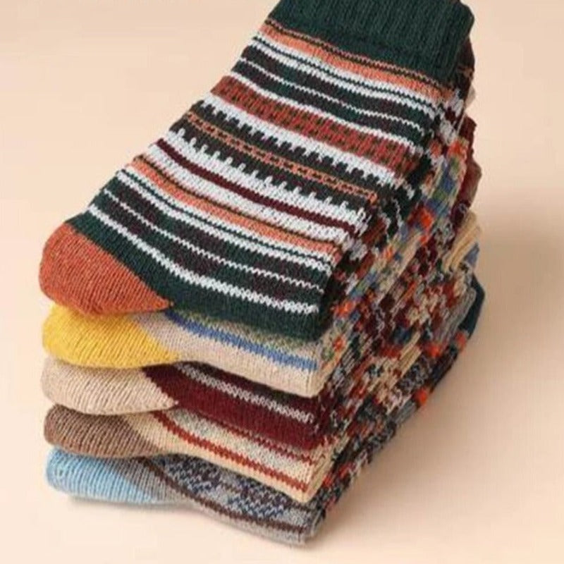 Chaussettes d'hiver anti-transpiration luxueuses pour unisexe, pour confort et chaleur.