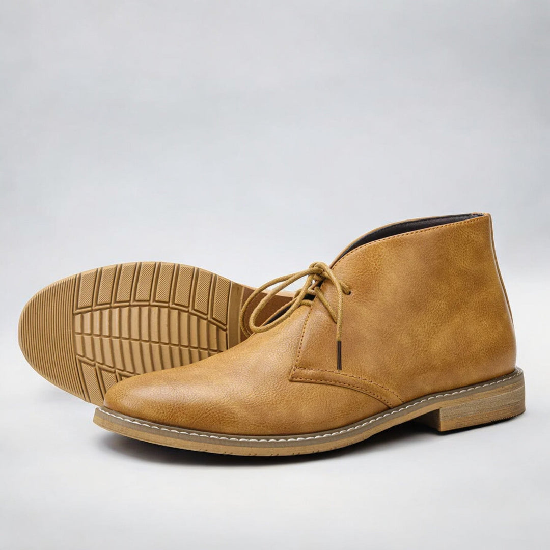 Eduard™ Luxe Bottines Classiques Désert pour Hommes - Confort et Style Réunis