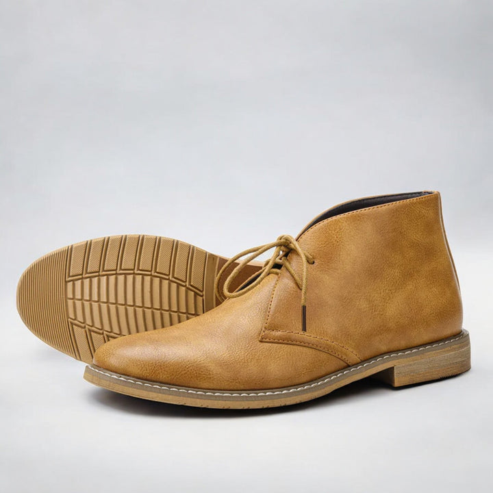 Eduard™ Luxe Bottines Classiques Désert pour Hommes - Confort et Style Réunis