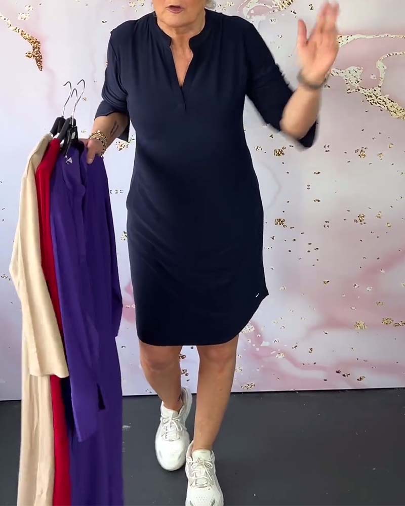 Maeve | Robe élégante et respirante à manches courtes pour un confort ultime et une allure stylée