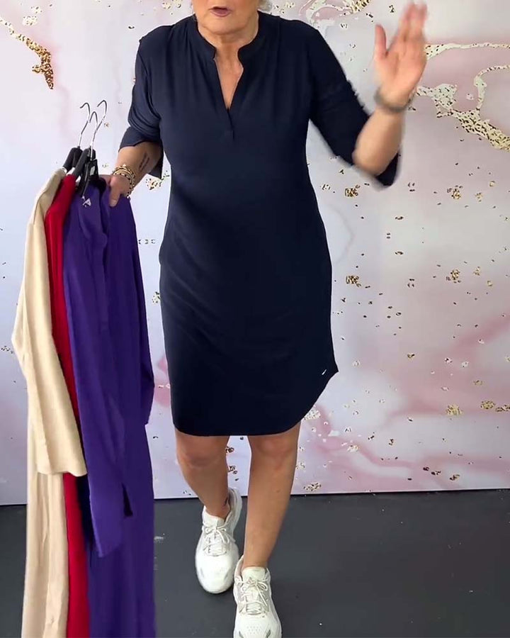 Maeve | Robe élégante et respirante à manches courtes pour un confort ultime et une allure stylée
