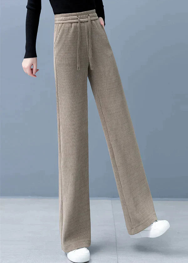 Pantalon à perles à la mode avec un cordon de serrage pratique