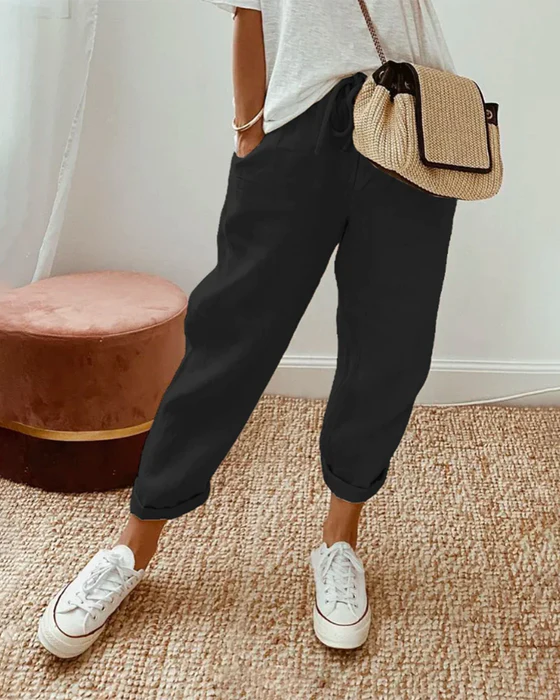 Pantalon boho estival de PIEN - parfait pour un look libre et insouciant !