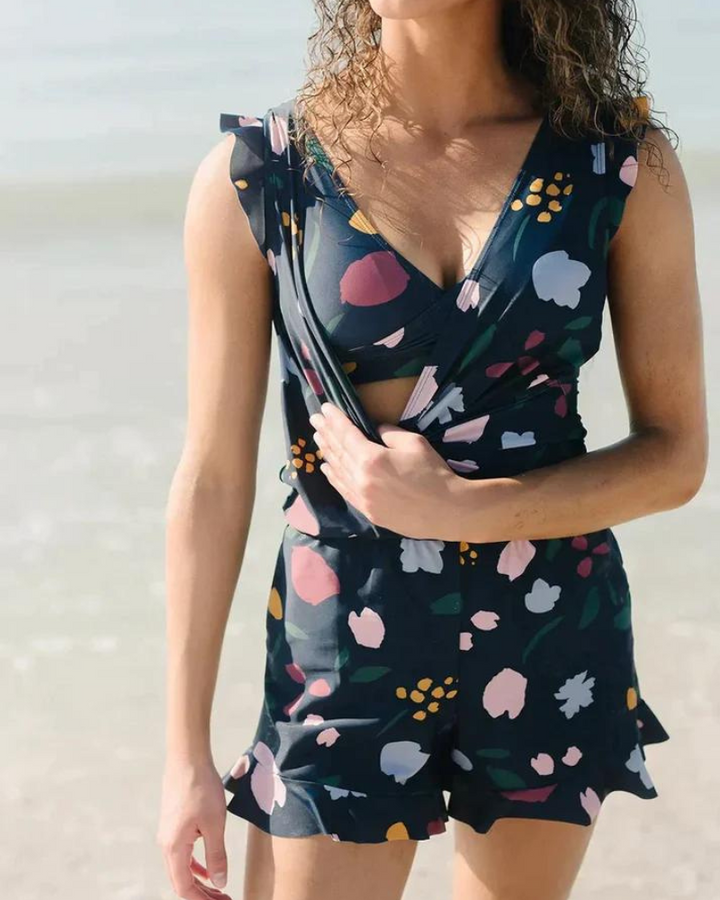 Maillot de bain élégant avec soutien-gorge intégré pour femmes pour un ajustement parfait