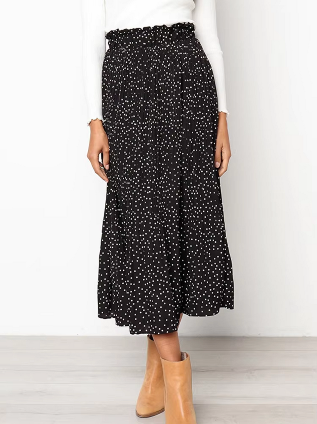 Fiorine - Jupe midi à imprimé animal élégant pour un look stylé