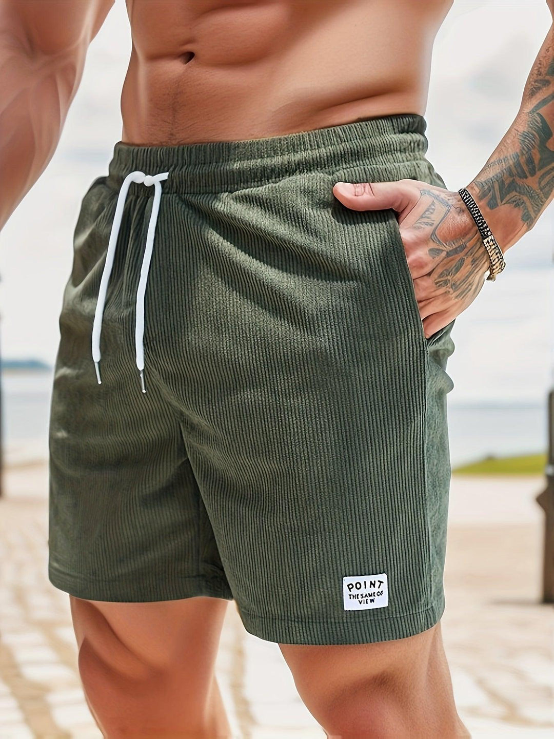 Découvrez des shorts décontractés pour hommes, confortables, avec une taille élastique, en tissu léger et respirant, et une coupe parfaite pour la randonnée.