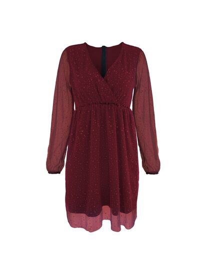 Belinda | Robe mini élégante avec des manches bouffantes pour un look remarquable