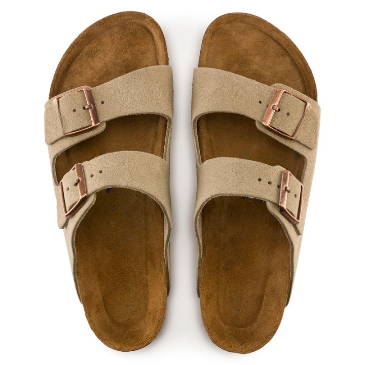 Sandales en daim unisexes Echo Support for un confort et un style supplémentaires.