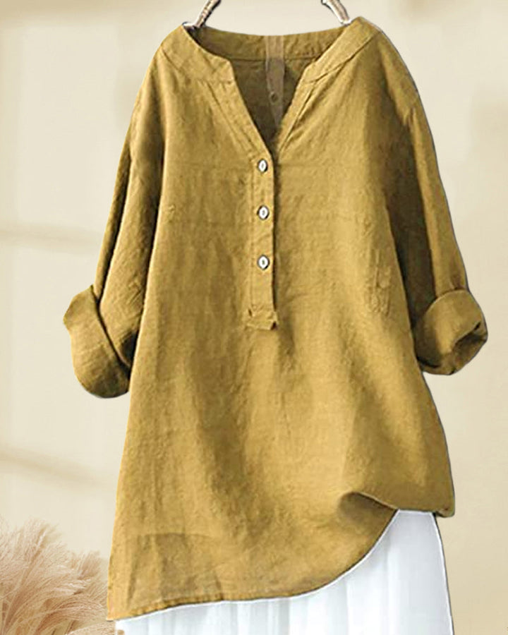 Blouse Gabi à manches longues élégante pour un look stylé